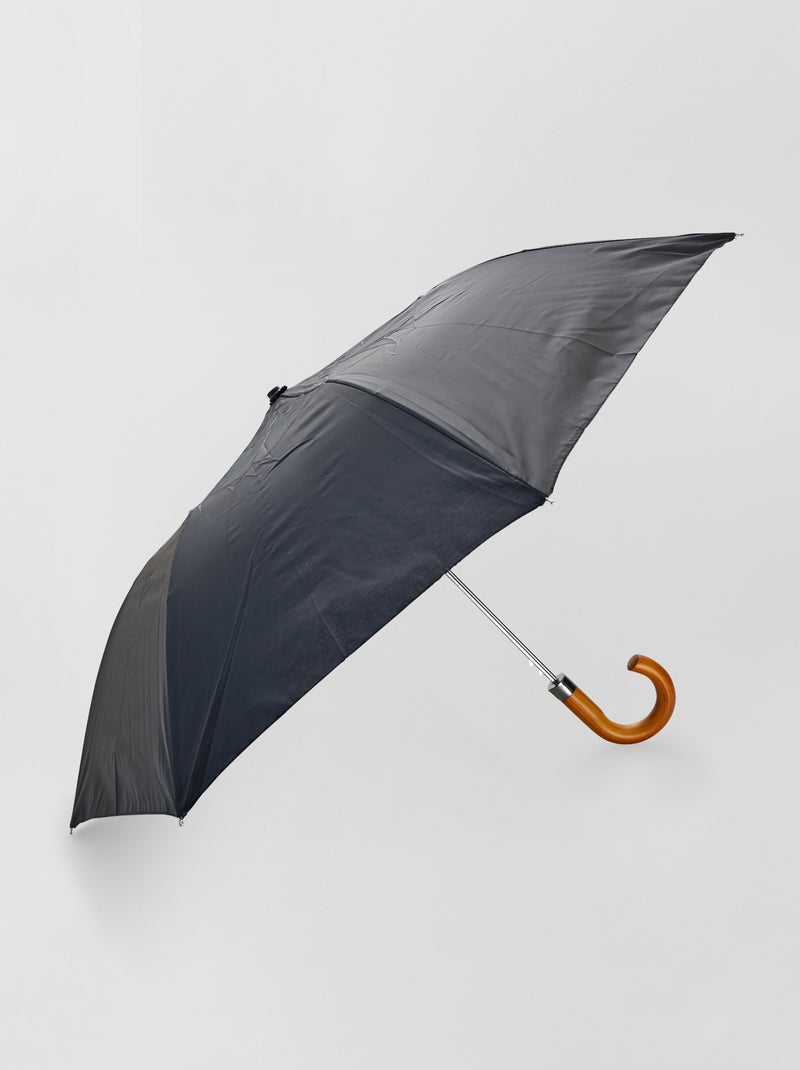 Guarda-chuva automático liso Preto - Kiabi