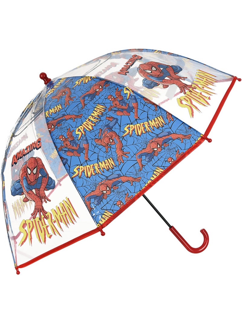 Guarda-chuva azul menino spiderman - licença oficial Azul - Kiabi