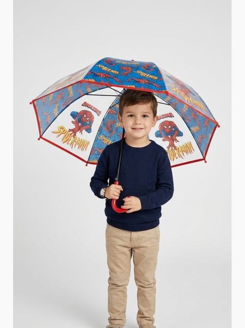 Guarda-chuva azul menino spiderman - licença oficial - Kiabi Guarda-chuva azul menino spiderman - licença oficial - Kiabi
