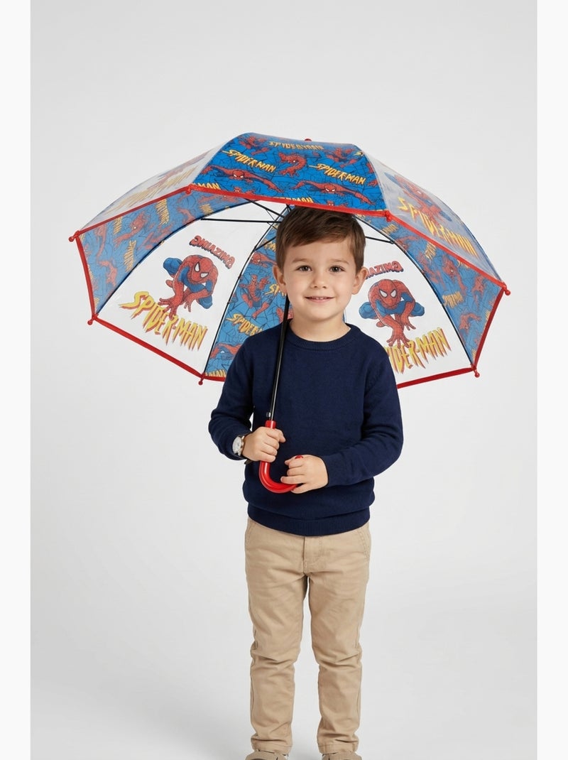 Guarda-chuva azul menino spiderman - licença oficial Azul - Kiabi