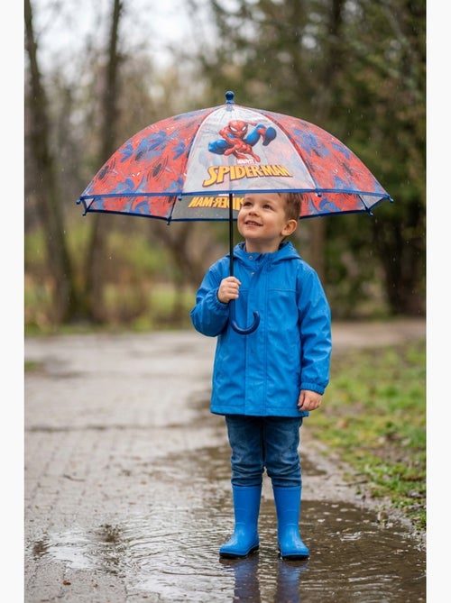 Guarda-chuva azul menino spiderman - licença oficial - Kiabi Guarda-chuva azul menino spiderman - licença oficial - Kiabi