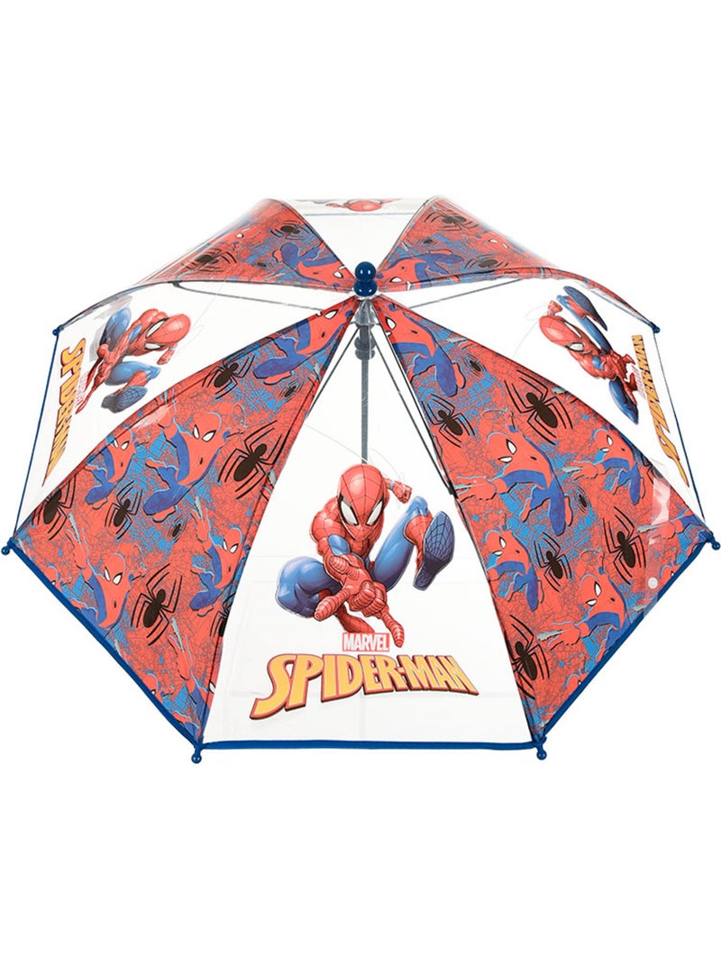 Guarda-chuva azul menino spiderman - licença oficial Azul - Kiabi