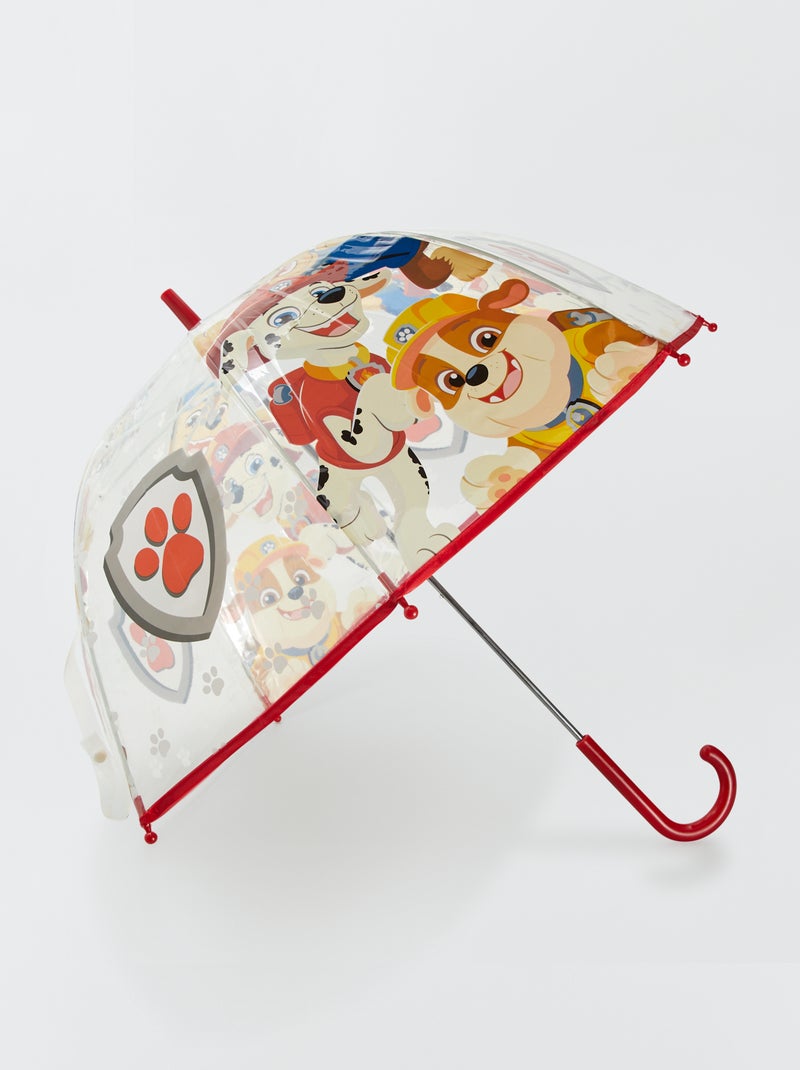 Guarda-chuva com cabo 'Patrulha Pata' VERMELHO - Kiabi