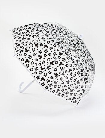 Guarda-chuva com padrões 'Mickey' efeito leopardo