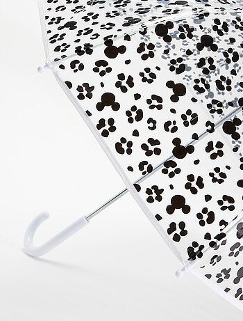 Guarda-chuva com padrões 'Mickey' efeito leopardo