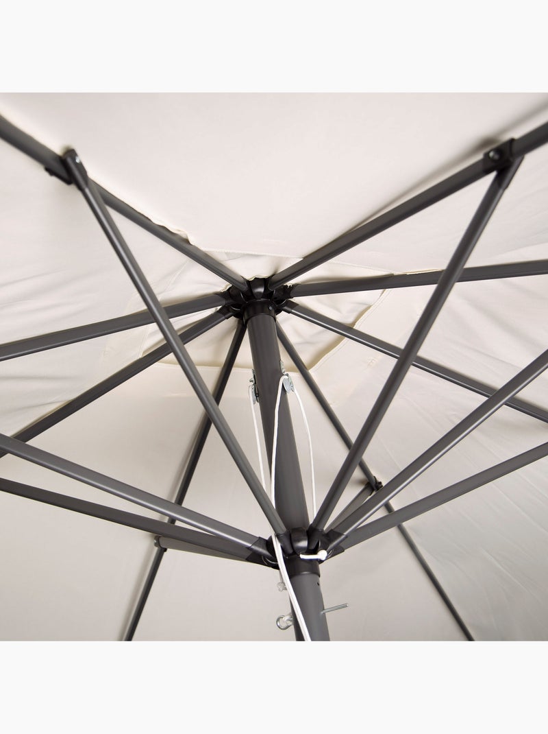 Guarda-chuva de jardim 270x270 cm com proteção UV50 Aktive Creme - Kiabi