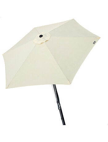 Guarda-chuva de jardim hexagonal Ø300 cm com sistema de roldana dupla Aktive