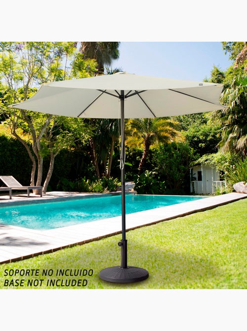 Guarda-chuva de jardim hexagonal Ø300 cm com sistema de roldana dupla Aktive - Kiabi