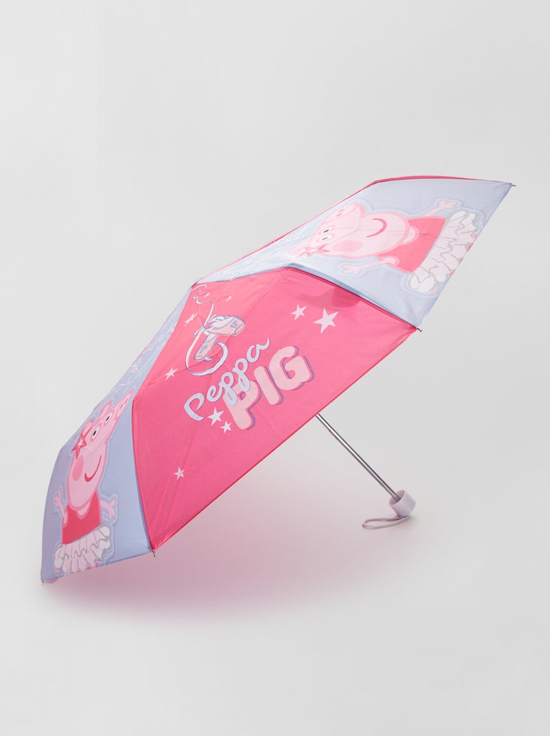 Guarda-chuva dobrável 'Porquinha Peppa' Fuxia - Kiabi