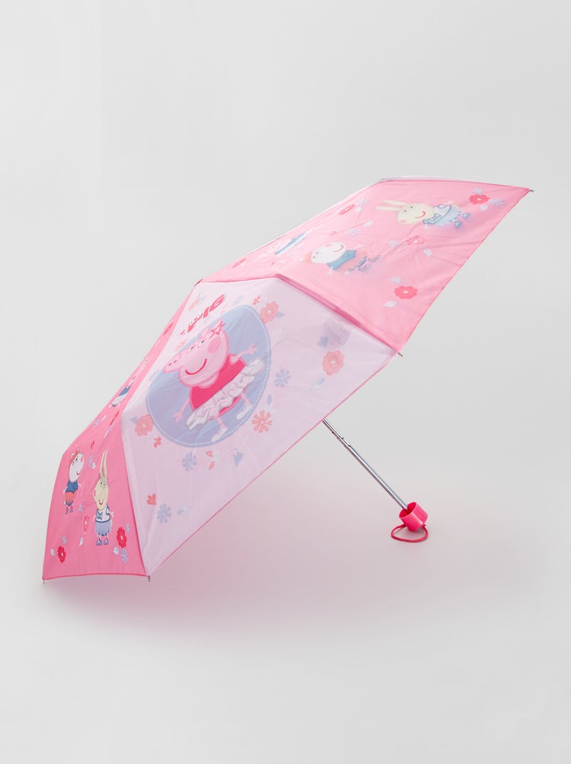 Guarda-chuva dobrável 'Porquinha Peppa' Rosa - Kiabi
