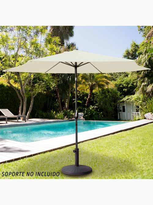 Guarda-chuva para terraço e jardim Ø270 cm com proteção UV50 Aktive - Kiabi