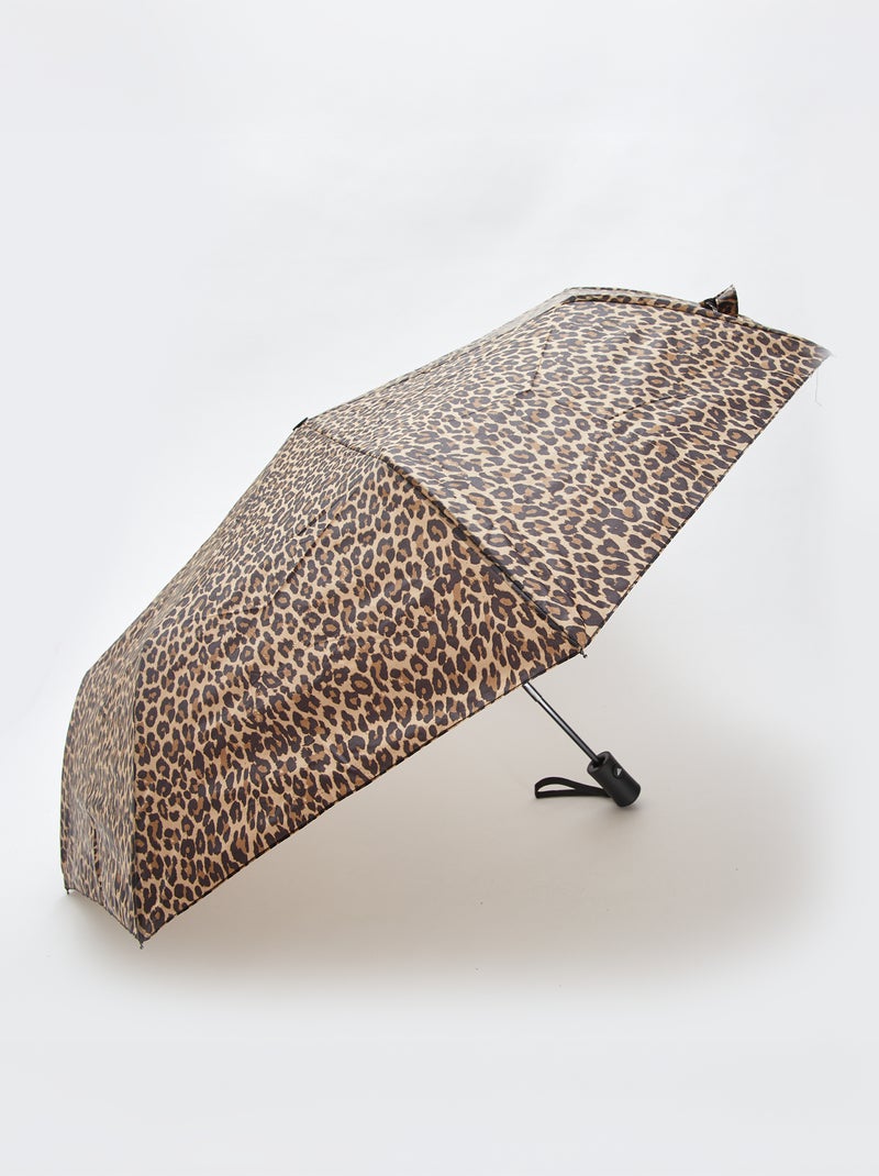 Guarda-chuva retrátil com bolsa BEGE - Kiabi