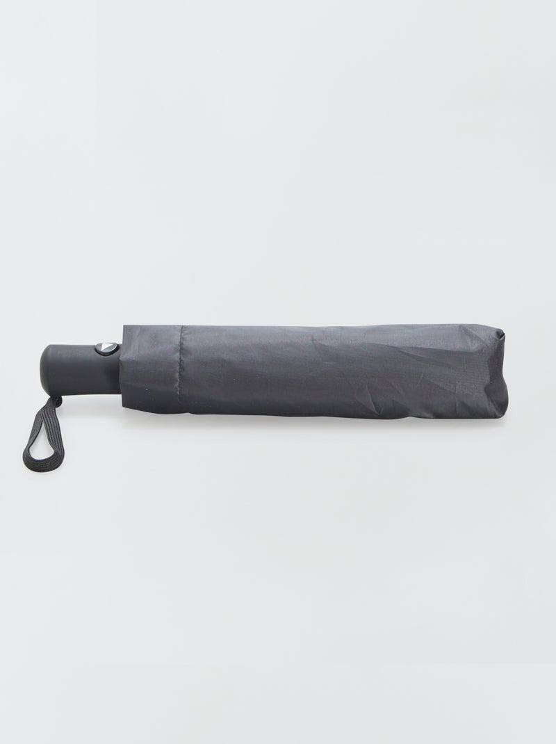 Guarda-chuva retrátil com capa PRETO - Kiabi