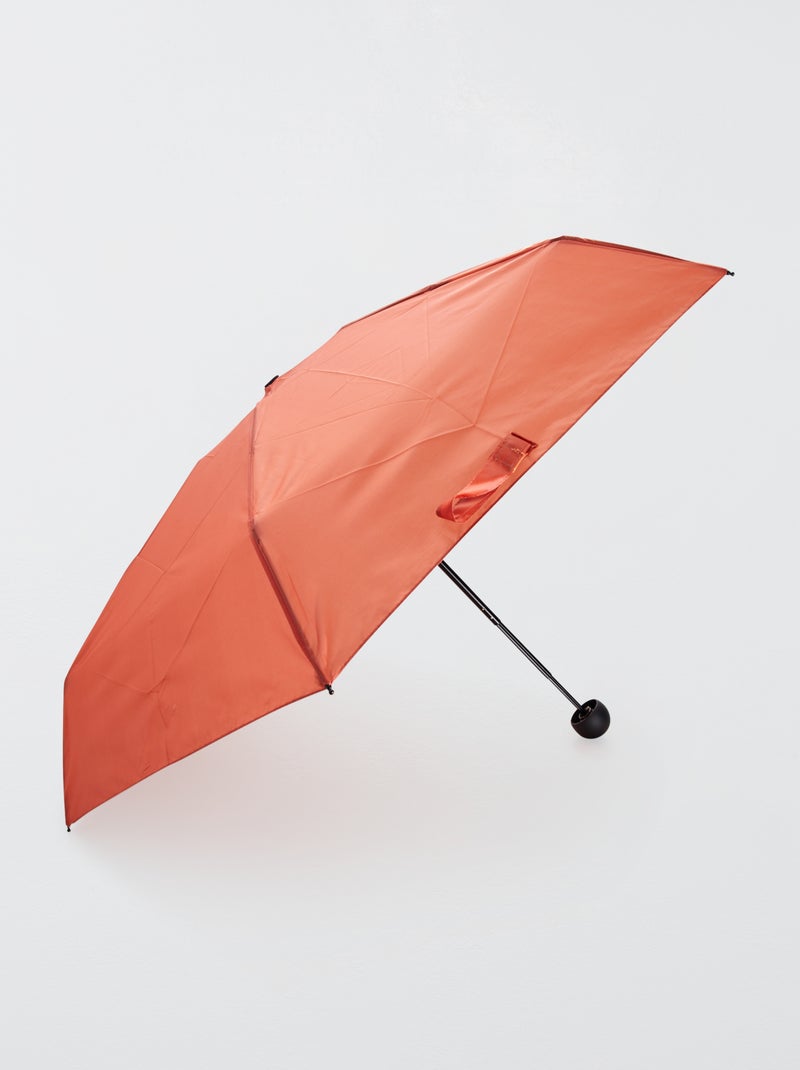 Guarda-chuva retrátil mini LARANJA - Kiabi