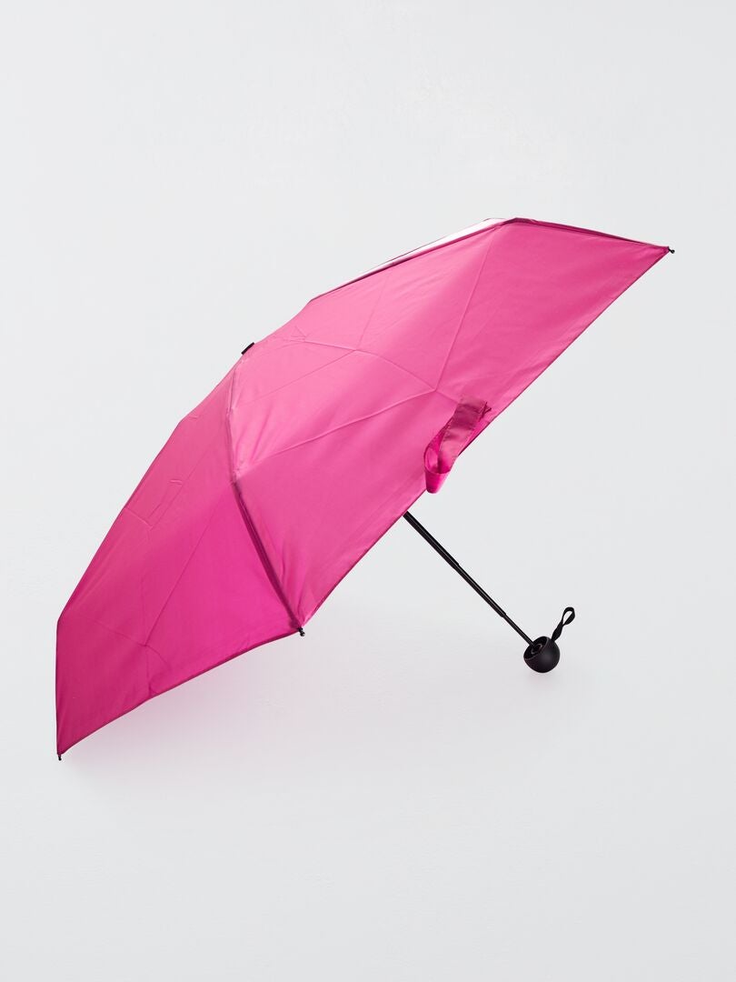 Guarda-chuva retrátil mini ROSA - Kiabi