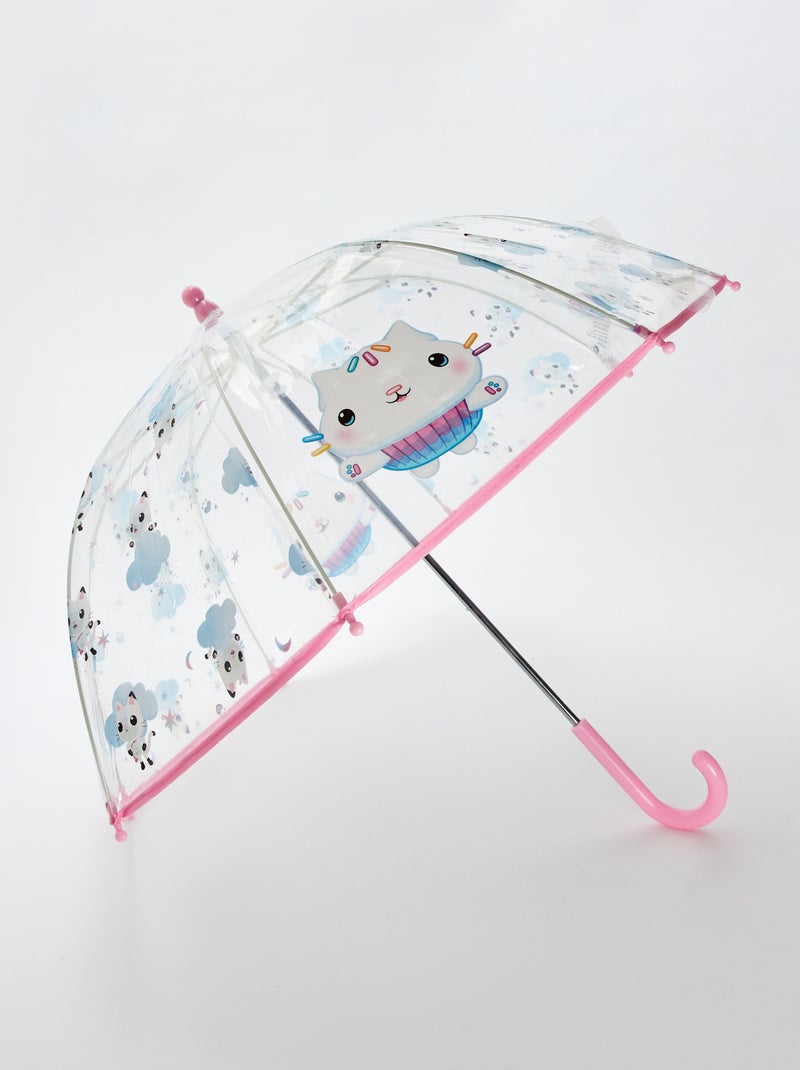 Guarda-chuva transparente 'A Casa Mágica da Gaby' ROSA - Kiabi