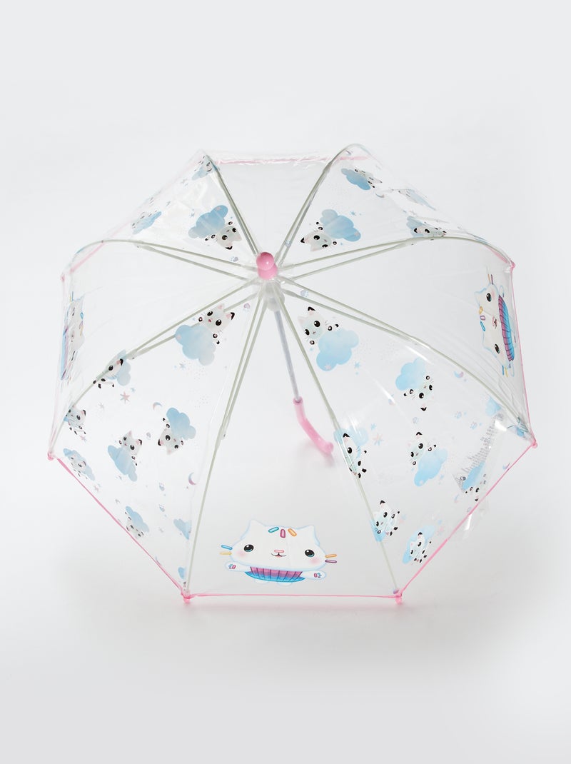 Guarda-chuva transparente 'A Casa Mágica da Gaby' ROSA - Kiabi