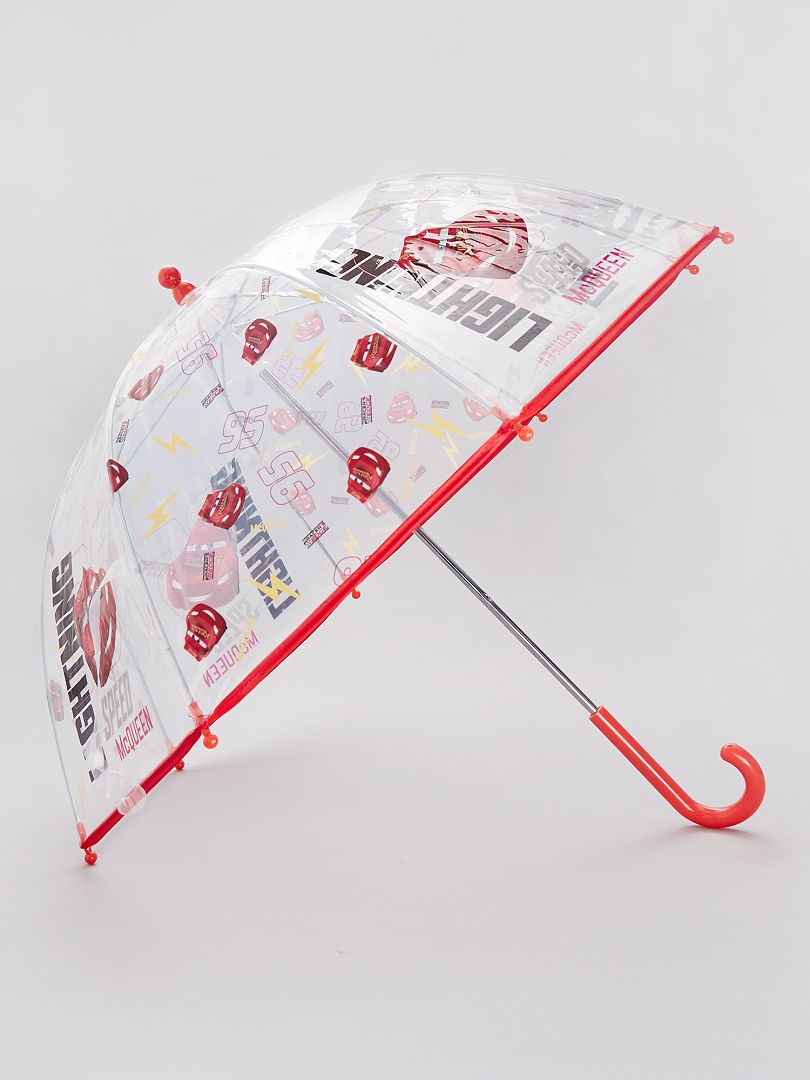 Guarda-chuva transparente 'Carros' Transparente - Kiabi