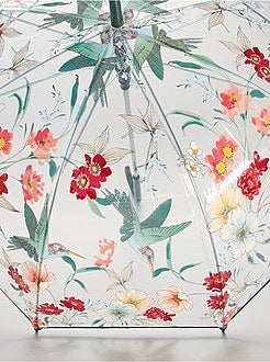 Guarda-chuva transparente estampado - Kiabi