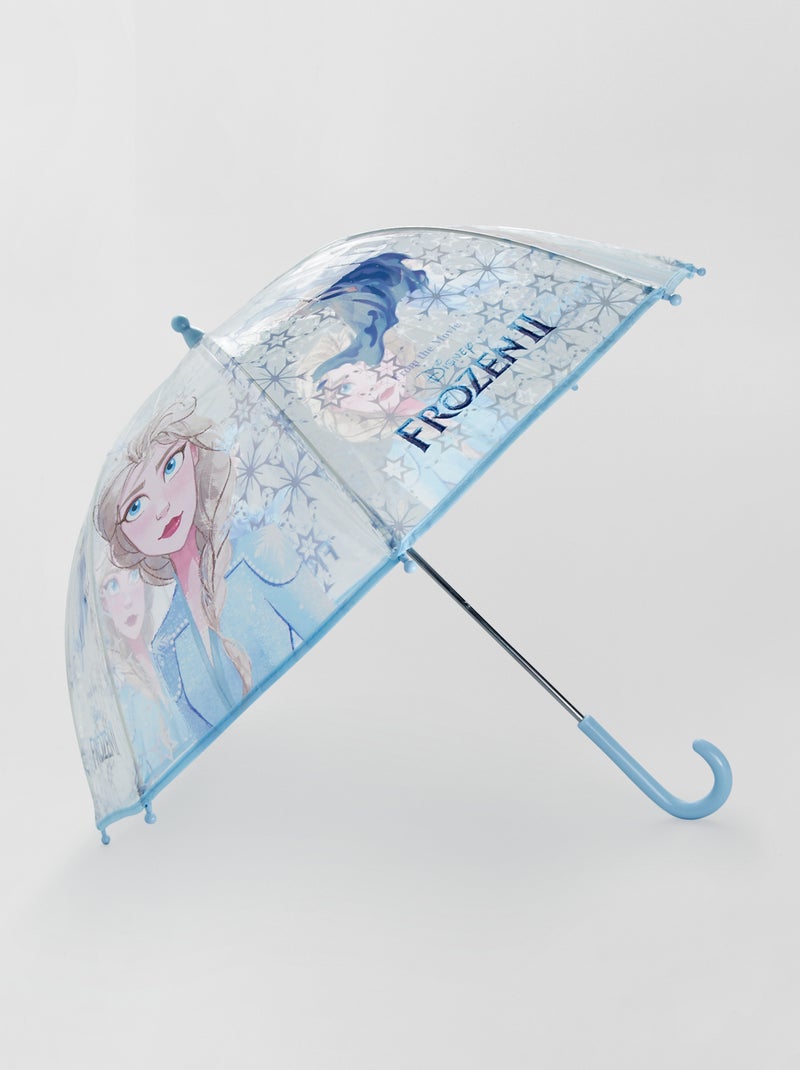 Guarda-chuva transparente 'Frozen' Azul - Kiabi