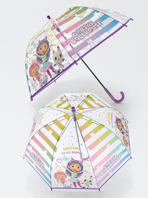Guarda-chuva transparente 'Gabby's dollhouse' - Kiabi