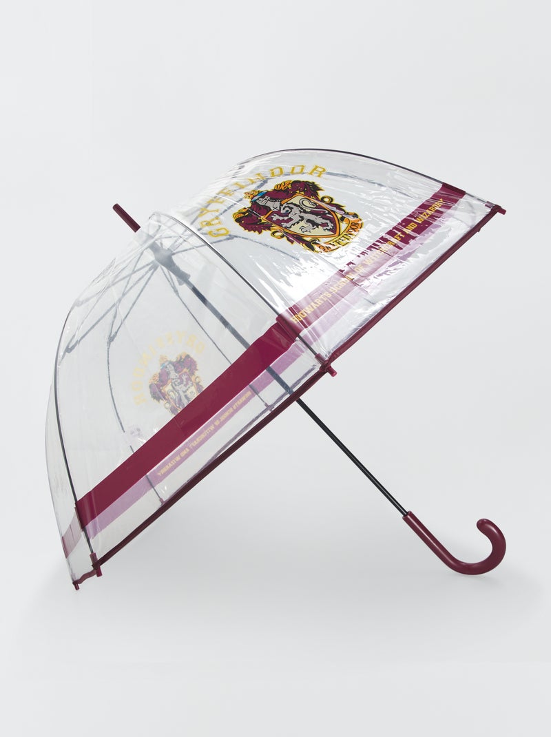 Guarda-chuva transparente 'Harry Potter' ROXO - Kiabi