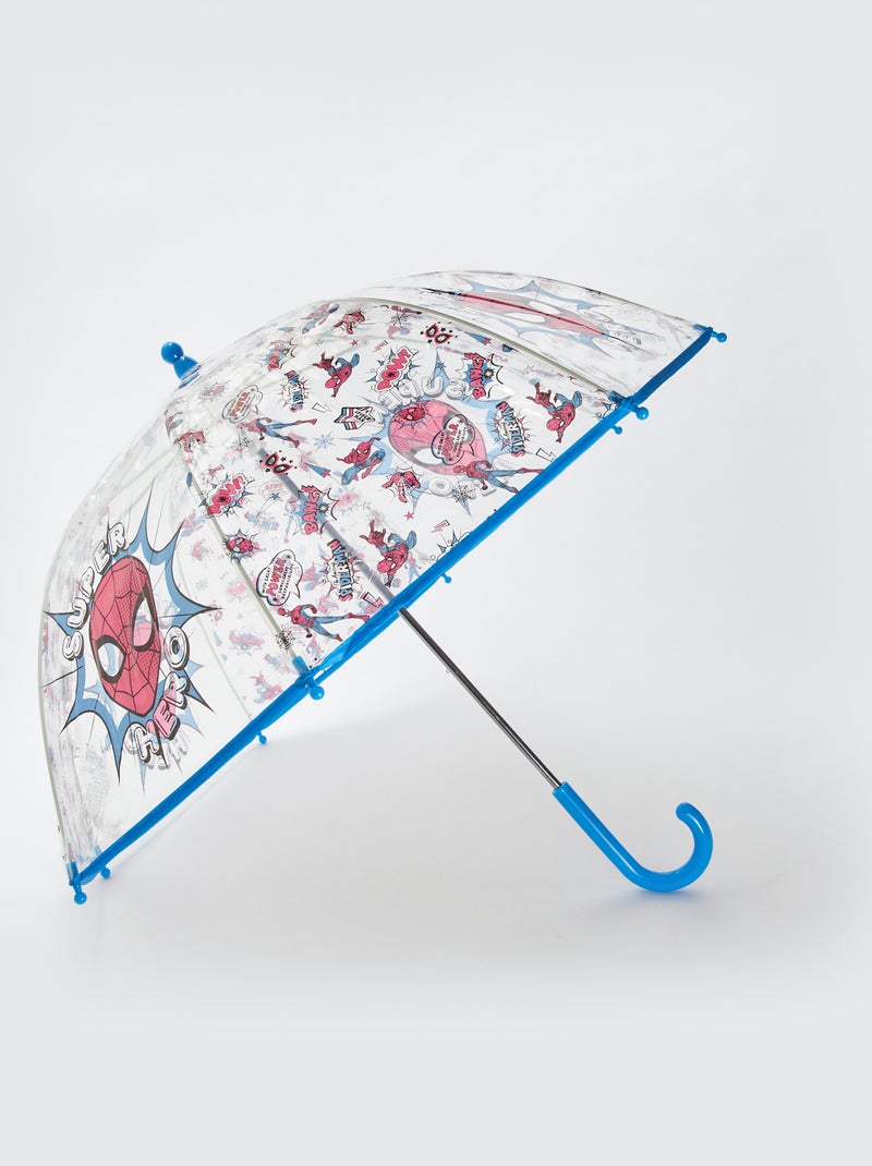 Guarda-chuva transparente 'Homem-Aranha' VERMELHO - Kiabi