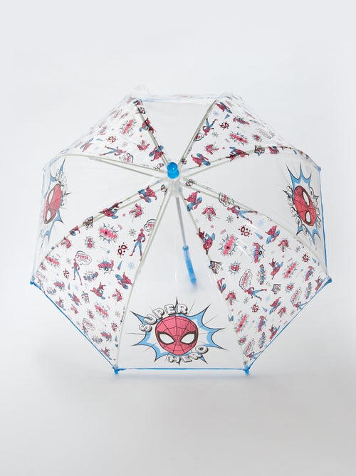 Guarda-chuva transparente 'Homem-Aranha' - Kiabi