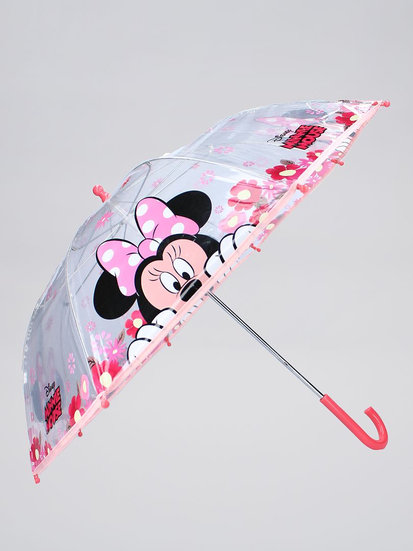 Guarda-chuva transparente 'Minnie' Rosa - Kiabi