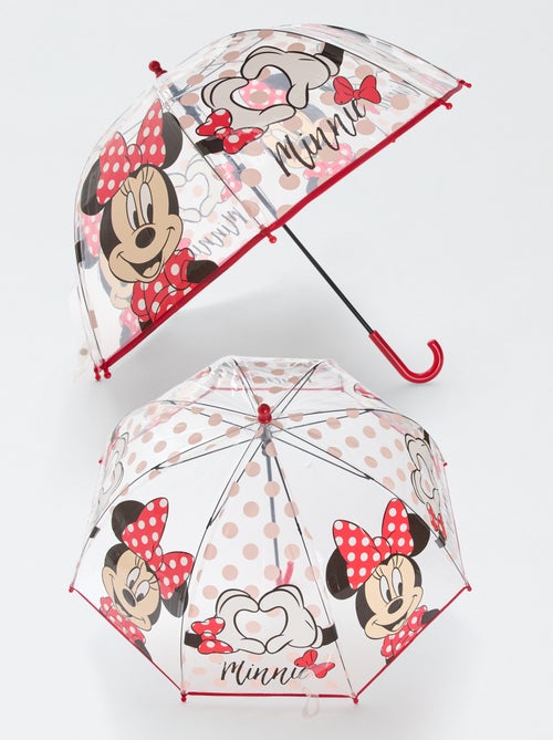Guarda-chuva transparente 'Minnie' - Kiabi