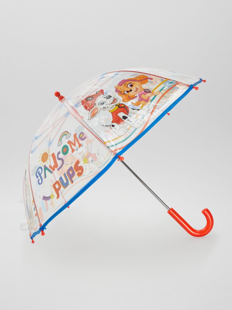 Guarda-chuva transparente 'Patrulha Pata' BEGE - Kiabi