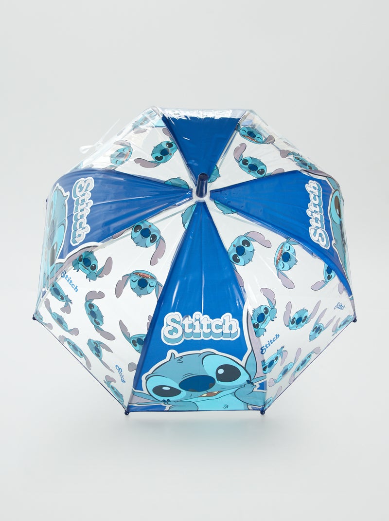 Guarda-chuva transparente 'Stitch' 'Disney' AZUL - Kiabi