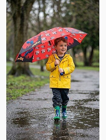 Guarda-chuva vermelho menino spiderman - licença oficial