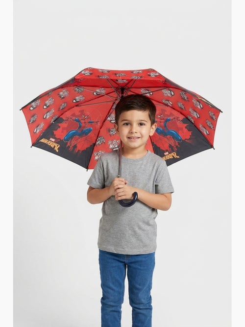 Guarda-chuva vermelho menino spiderman - licença oficial - Kiabi