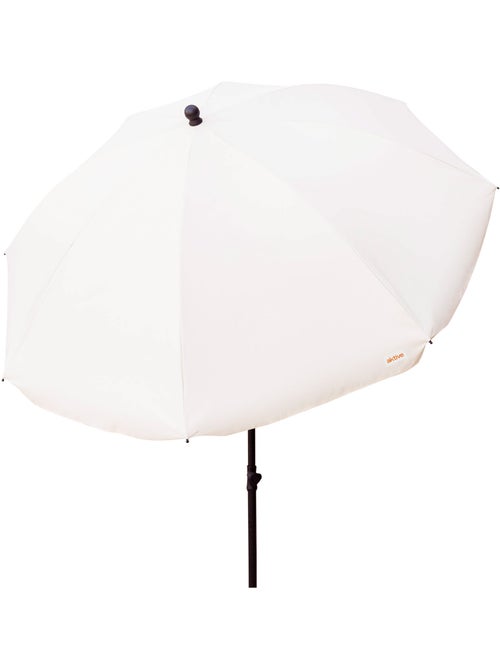 Guarda-sol de jardim com protetor solar 240 cm bege aktive garden - Kiabi