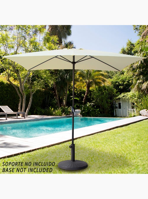 Guarda-sol quadrado 270x270 cm inclinável Aktive - Kiabi