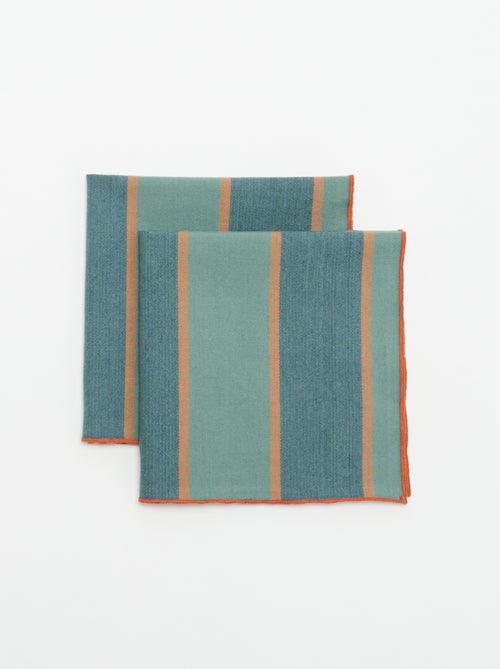 Guardanapos de mesa - Pack de 2 - Kiabi Home - Kiabi Guardanapos de mesa - Pack de 2 - Kiabi Home - Kiabi
