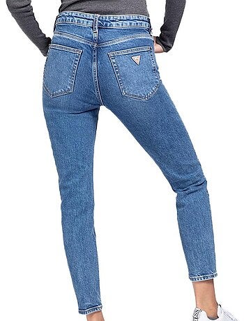 Guess girly jeans skinny azuis para mulher
