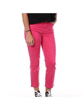 Guess Jean Rosa de Corte Reto para Mulher W1GB19W93CD