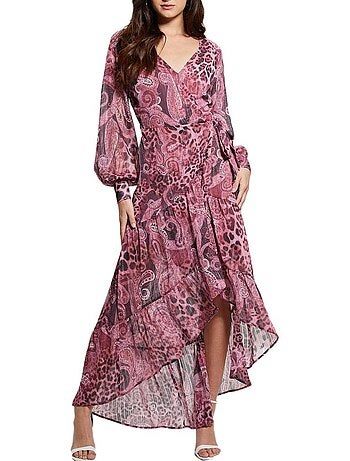 Robe guess nuovo bahia azul com padrões para mulher