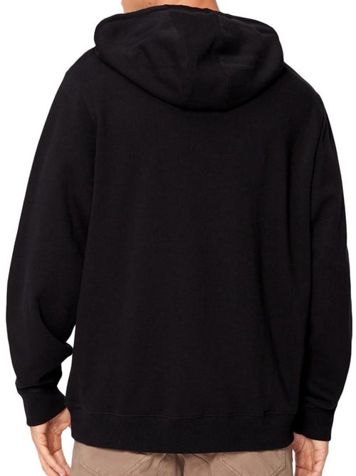 Guess roy sweatshirt preto com capuz para homem - Kiabi