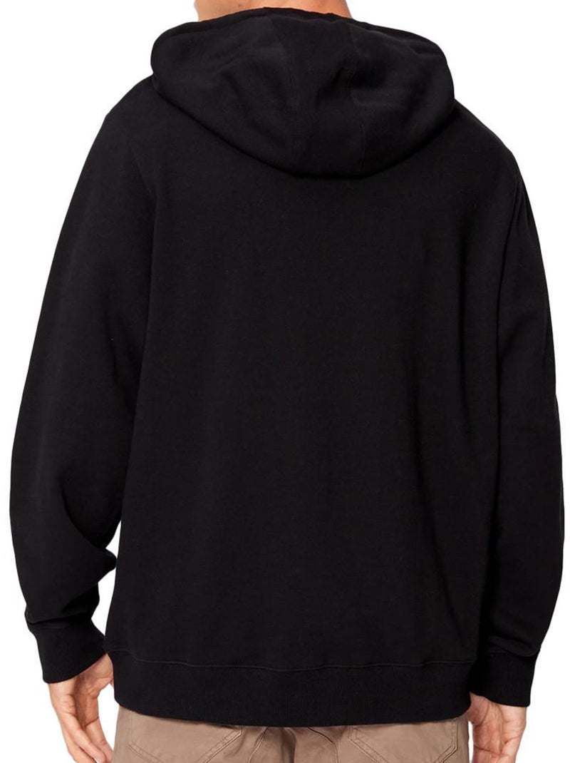 Guess roy sweatshirt preto com capuz para homem Preto - Kiabi