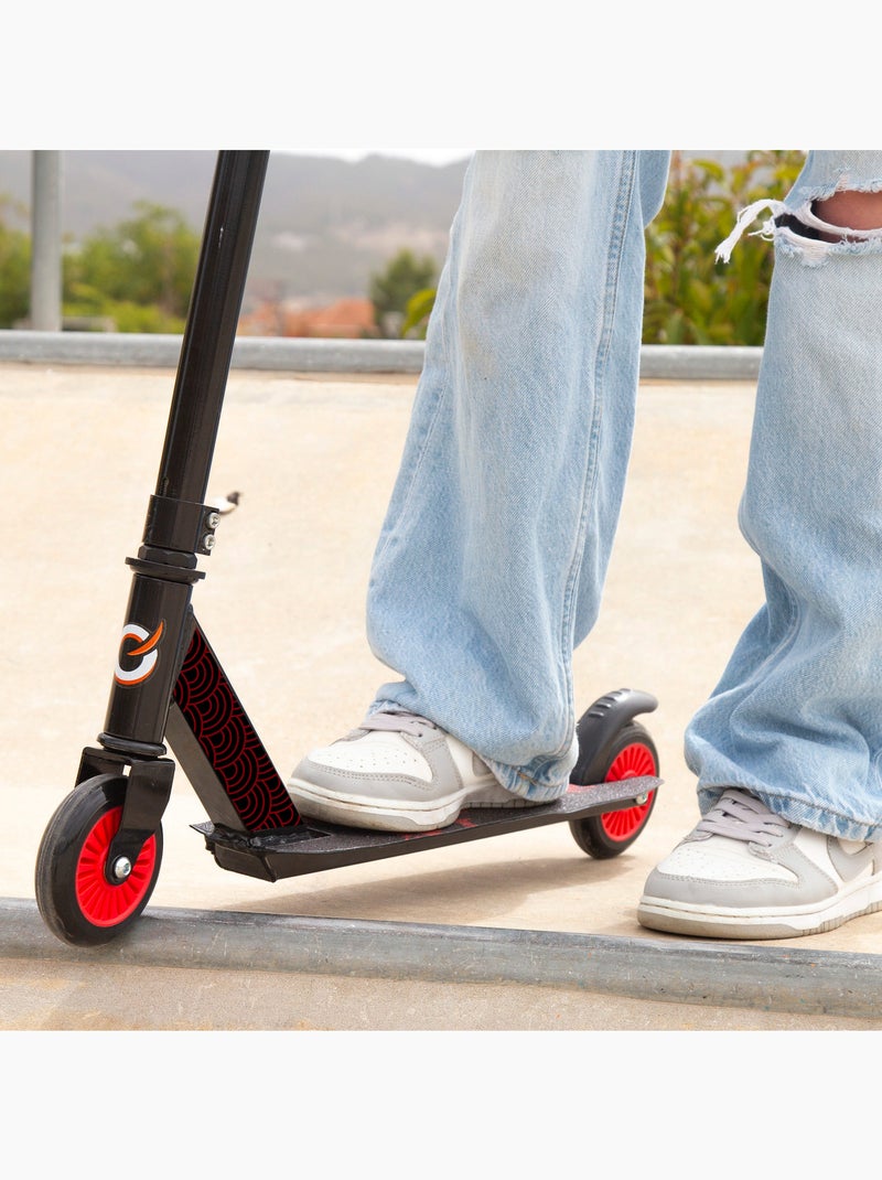 Guiador de trotineta para crianças 360º evo Preto Vermelho - Kiabi