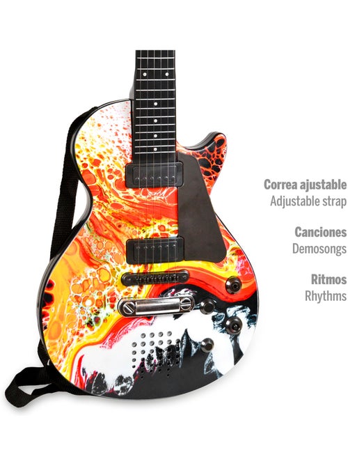 Guitarra elétrica de rock 56 cm bontempi - Kiabi Guitarra elétrica de rock 56 cm bontempi - Kiabi