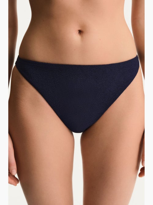 Hailey minimal texturizada de cintura média para biquíni penti - Kiabi Hailey minimal texturizada de cintura média para biquíni penti - Kiabi