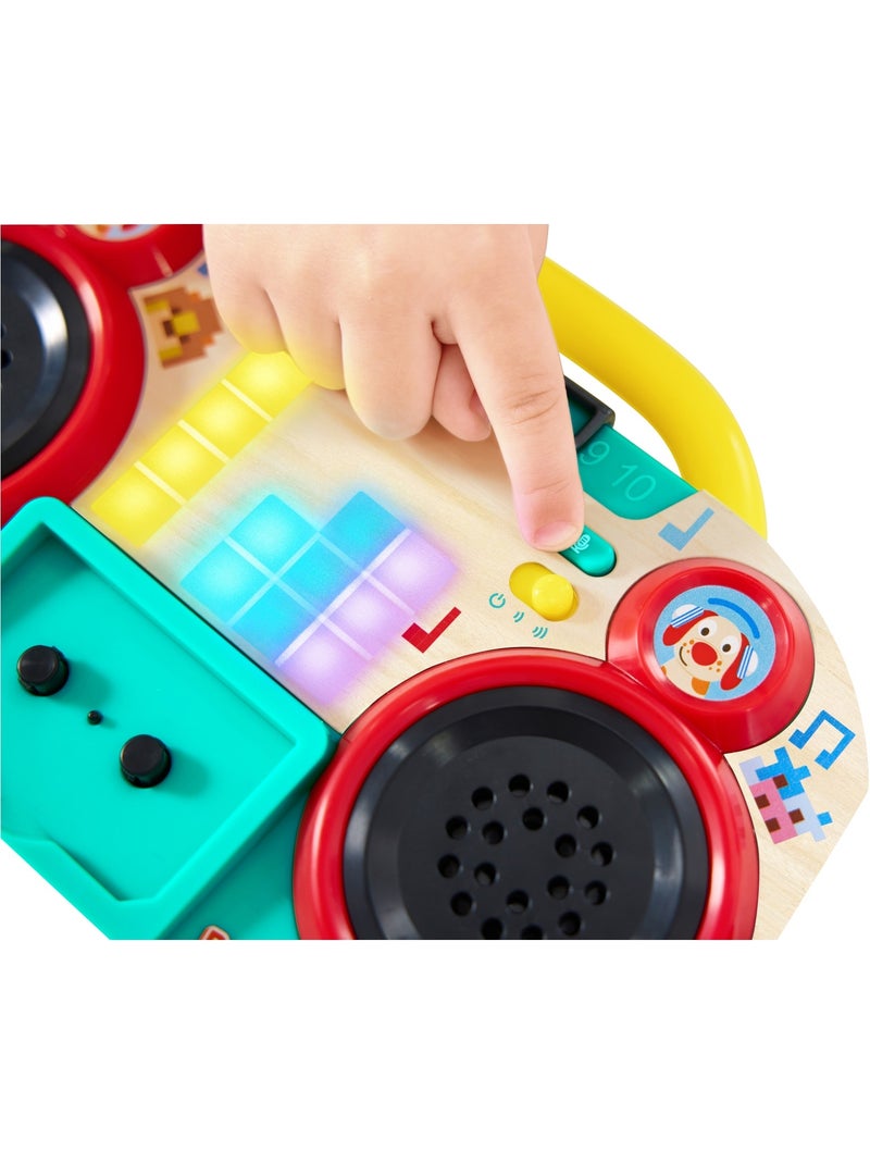 Hape - boombox karaoke pixel com microfone - 29 x 16,8 x 5,5 cm - a partir dos 2 anos Multicolorido - Kiabi