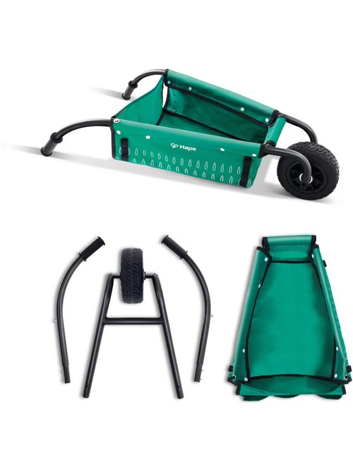 Hape - carrinho de mão do pequeno jardineiro 20 litros - 83,6 x 50 x 20 cm - a partir dos 3 anos - Kiabi Hape - carrinho de mão do pequeno jardineiro 20 litros - 83,6 x 50 x 20 cm - a partir dos 3 anos - Kiabi