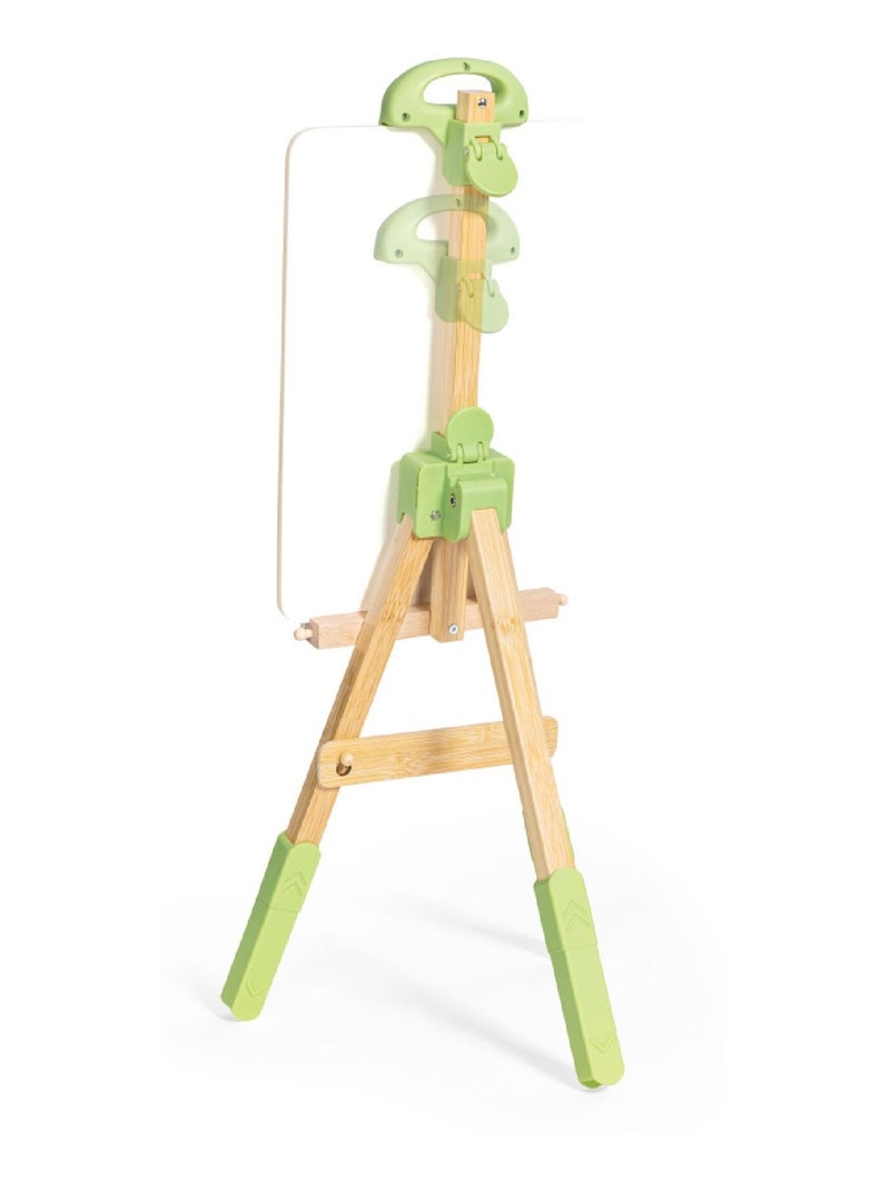 Hape - cavalete portátil de bambu - a partir de 4 anos Verde - Kiabi