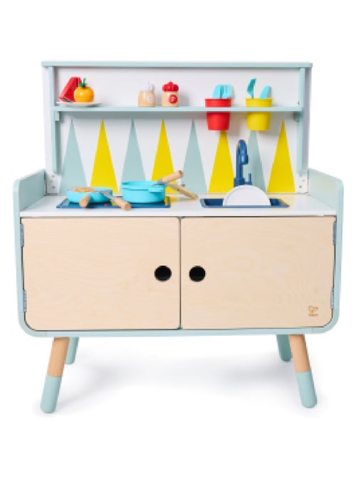 Hape - cômoda/cozinha infantil 2 em 1 play furniture - Kiabi Hape - cômoda/cozinha infantil 2 em 1 play furniture - Kiabi