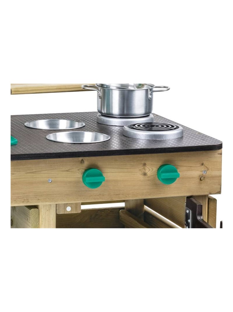 Hape - cozinha infantil ao ar livre Multicolorido - Kiabi